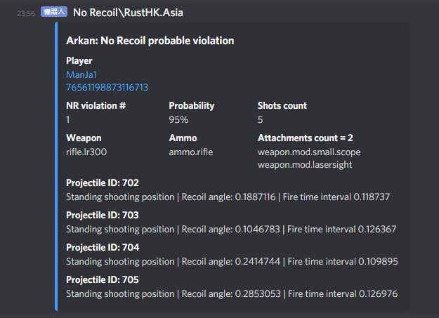 arkan detect report