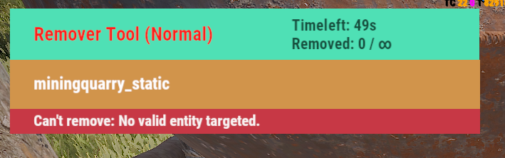 quarry removal