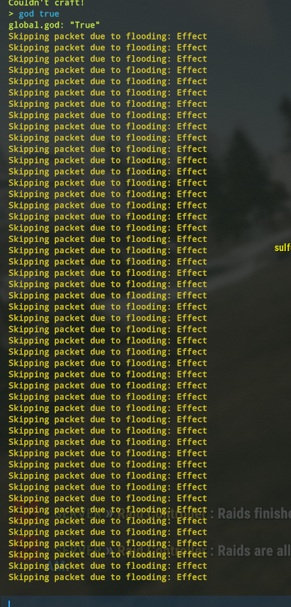 Packet flooding player tick rust что это