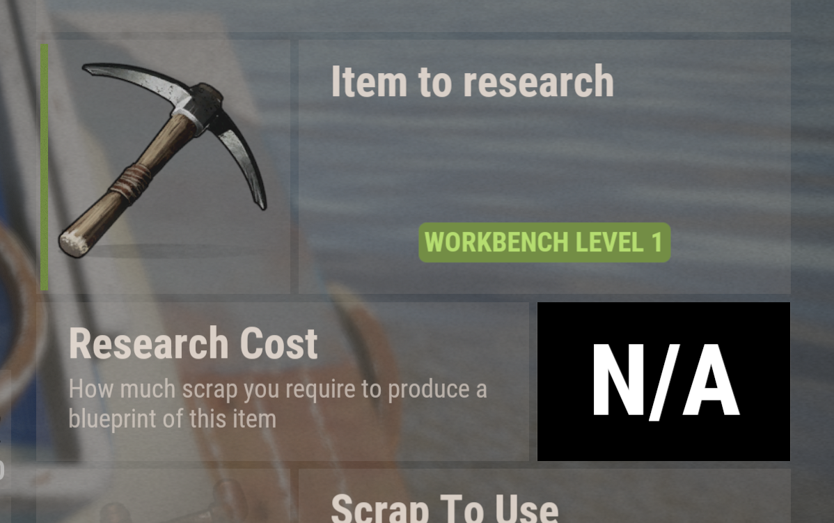 research cost N/A