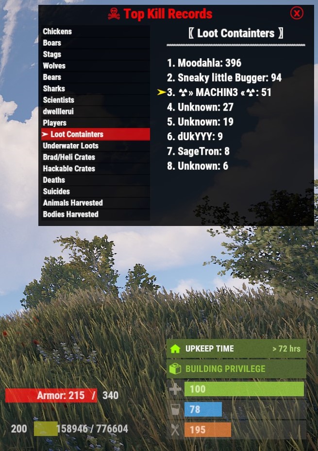 Upcoming Top List UI