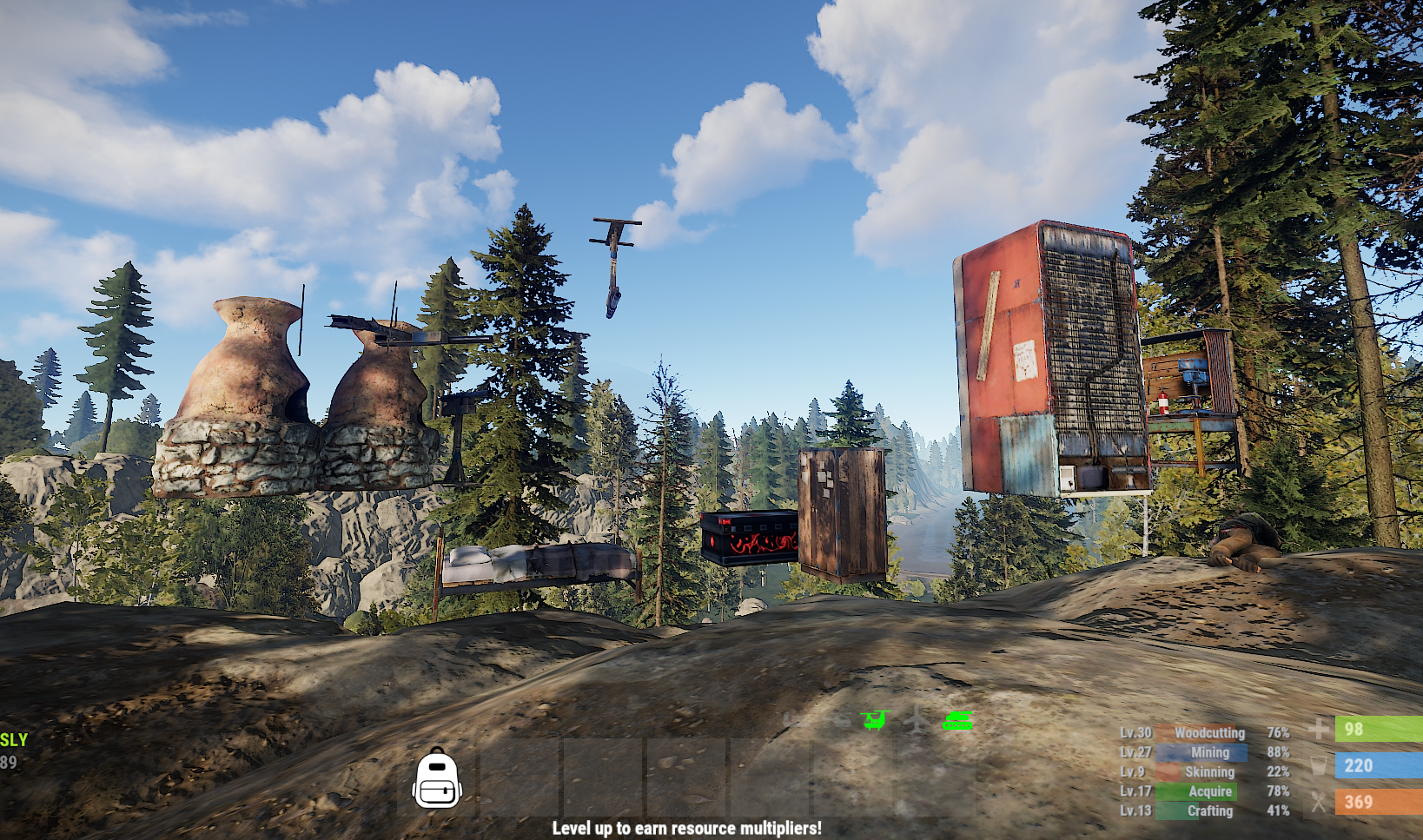 Rust Floating Items