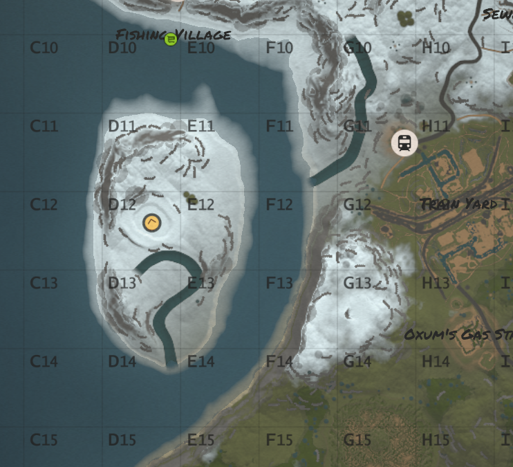 This ice lake on the left is causing the "You are unable to add a home close to a monument" message