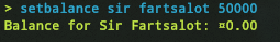 setbalance sir fartsalot